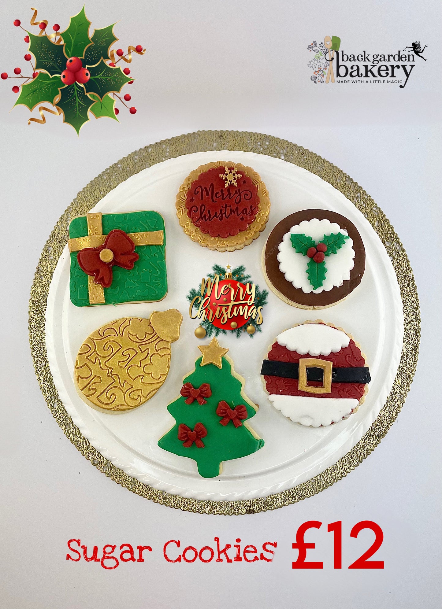 Christmas Cakesicles and Cupcake Boxes