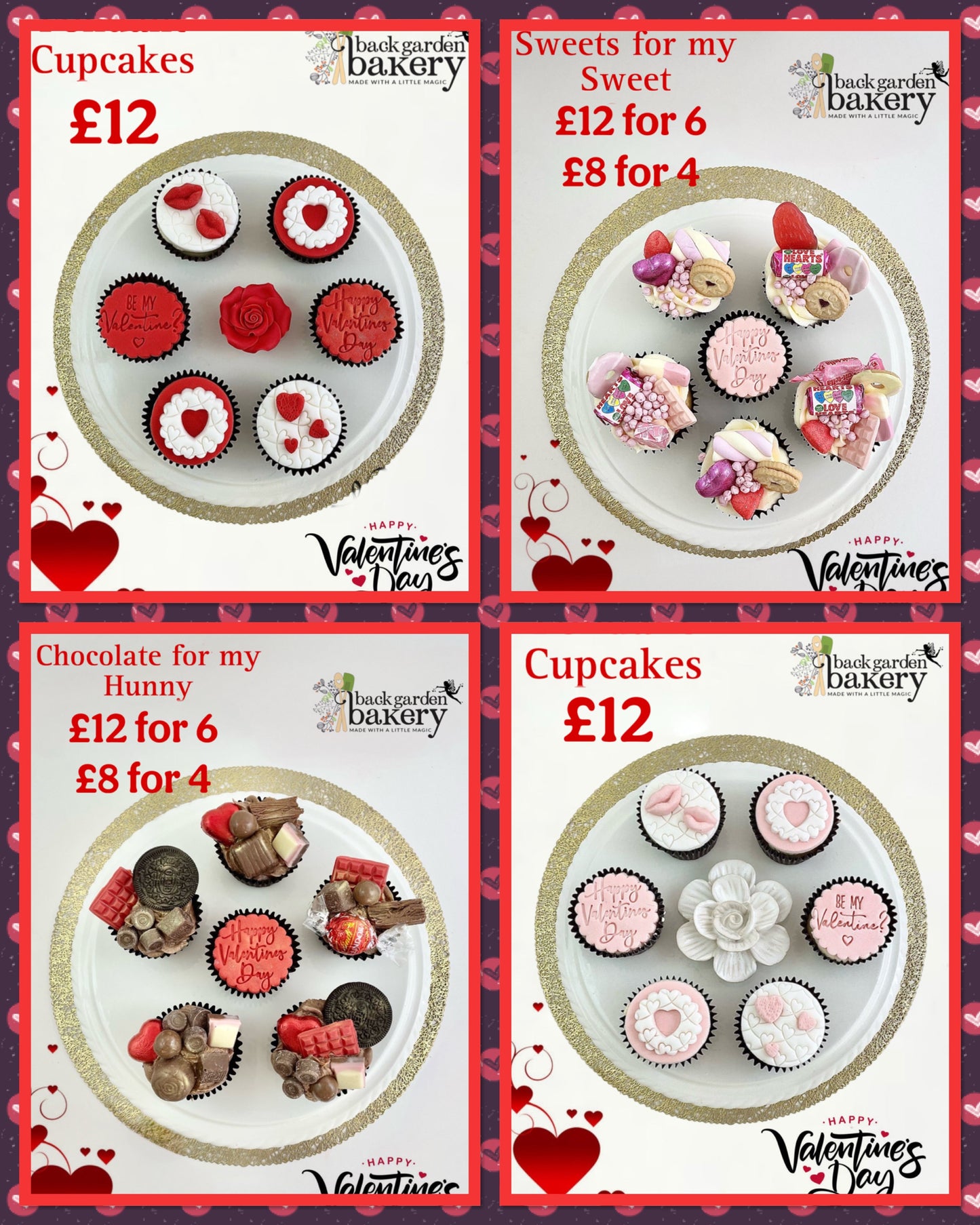 2026 Valentines Cakesicles & Cupcakes