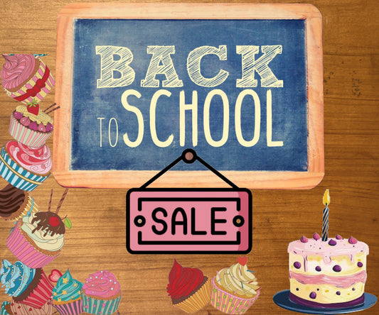 Back to School Cake Party Package Deal