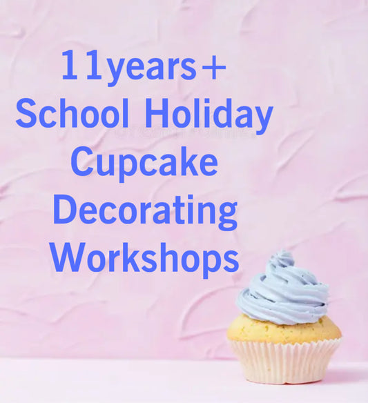 11years + Cupcake Decorating Workshops