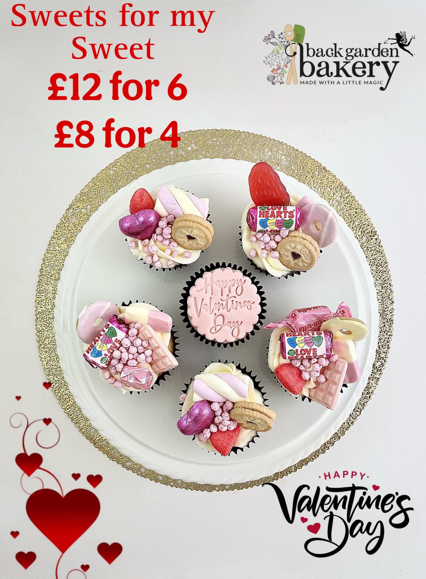 2026 Valentines Cakesicles & Cupcakes