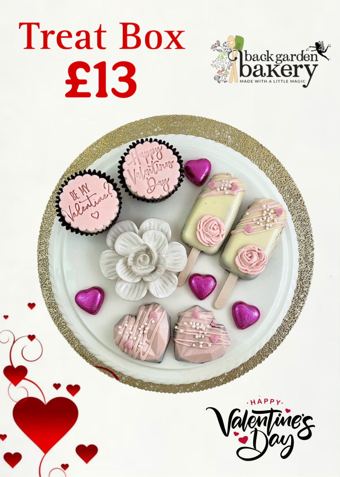 2026 Valentines Cakesicles & Cupcakes