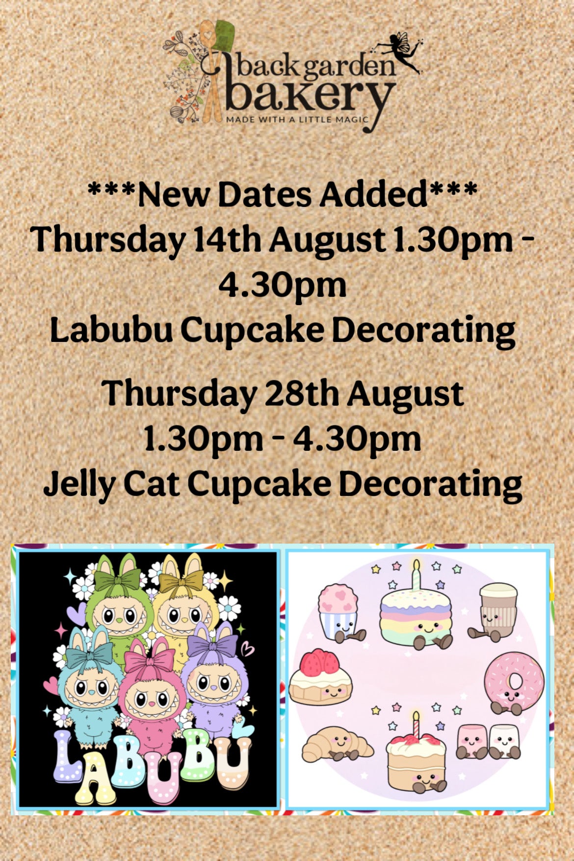 Summer Cupcake & Drama and Craft Workshops