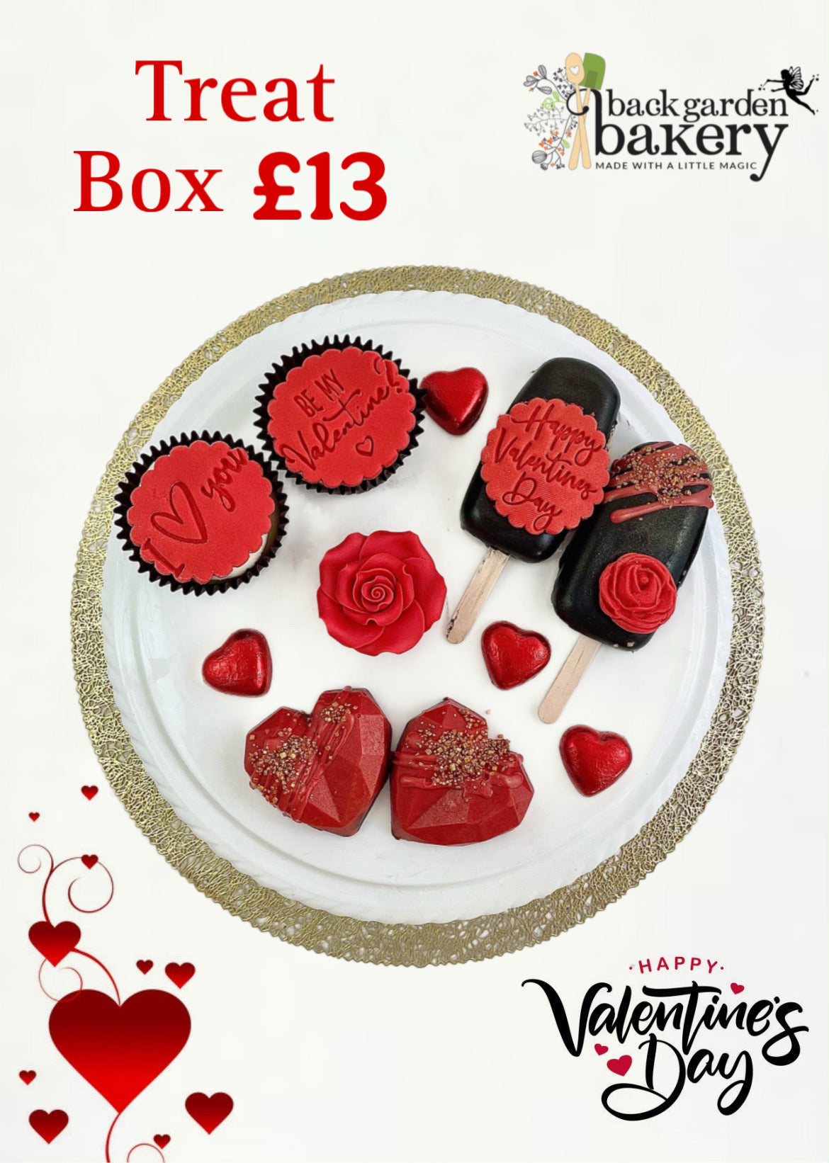 2026 Valentines Cakesicles & Cupcakes